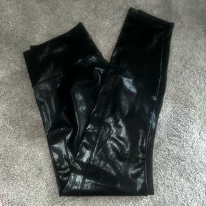 Fabletics XL faux leather leggings